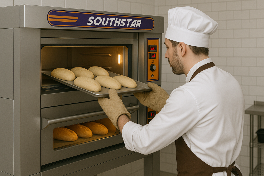 lò nướng bánh 2 tầng Southstar chất lượng